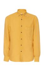 Eidos Garment-dyed Button-front Shirt