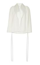 Givenchy Smoking Cape-effect Wool-crepe Blazer