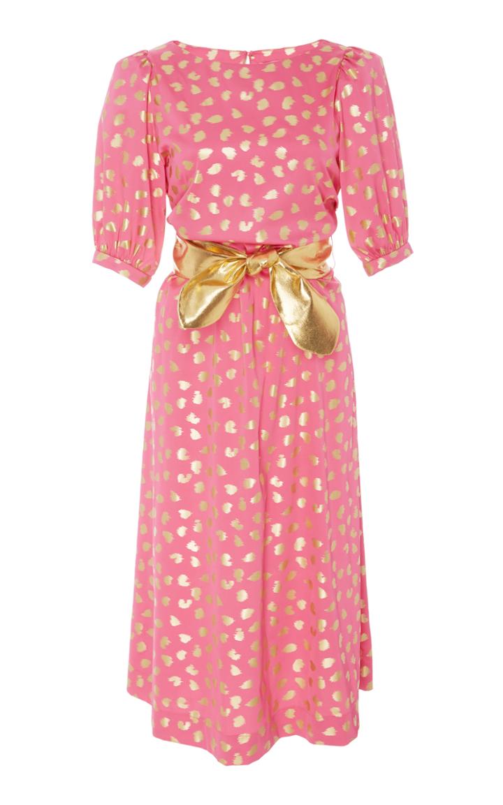 Manoush Short Sleeve Bow Dress