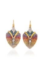 Ele Karela Serpent Drops Multi-stone Earrings