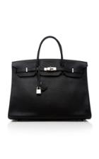 Heritage Auctions Special Collection Hermes 40cm Black Clemence Leather Birkin