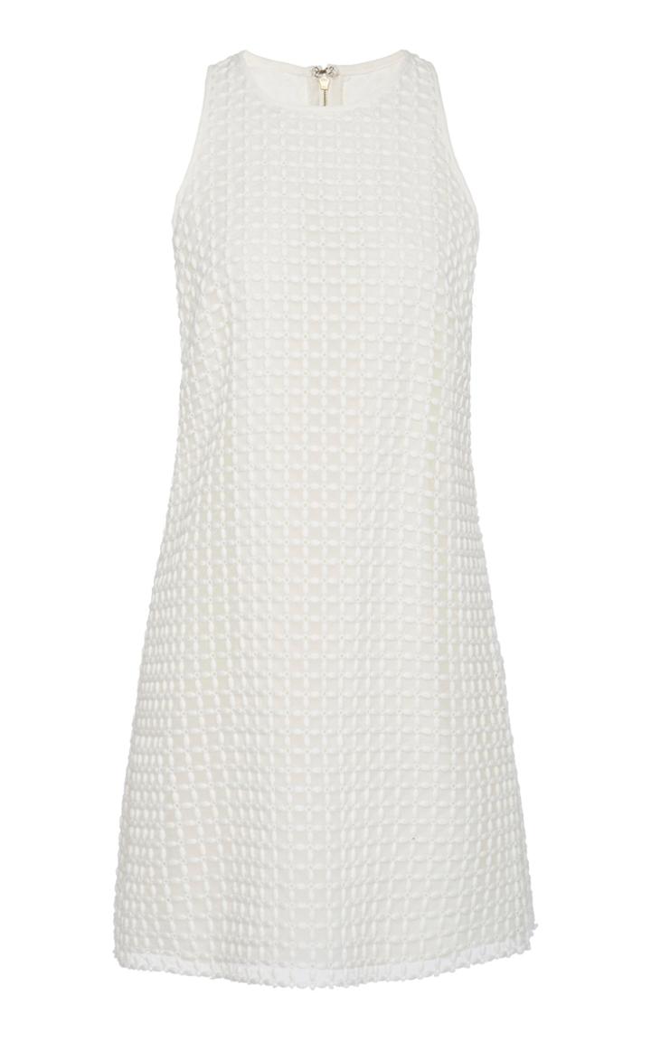 Black Iris Sadie Pique Sleeveless Mini Dress