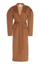 Sea Belted Long Lined Coat