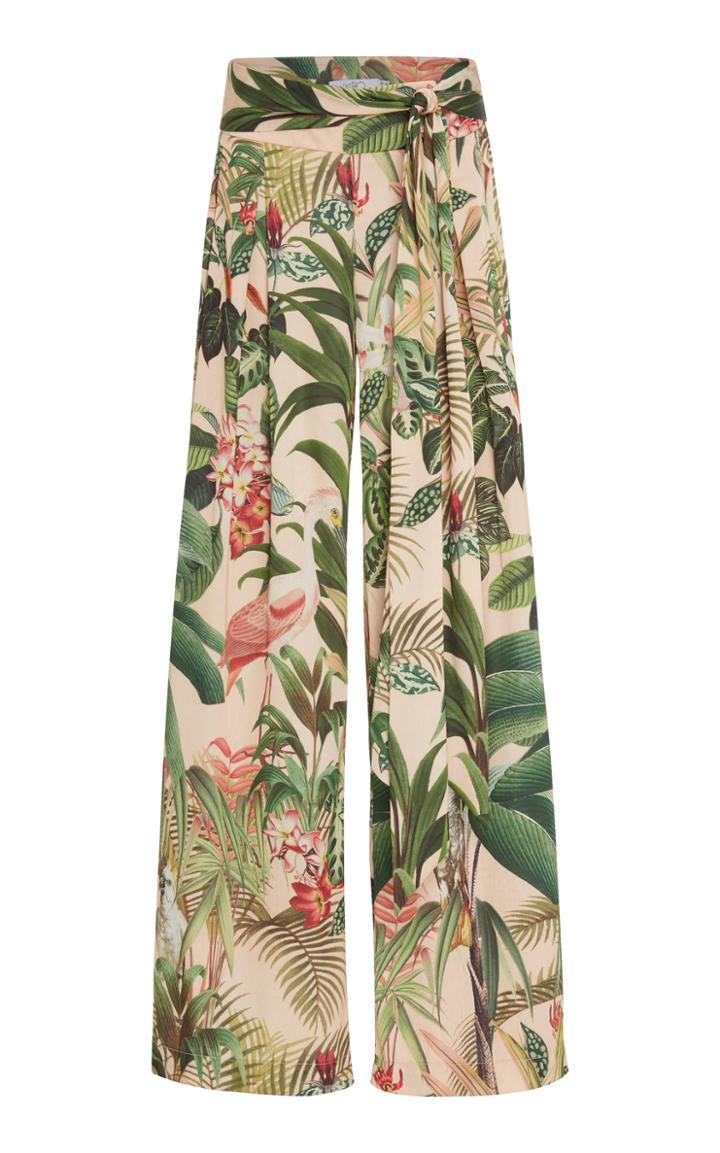 Patbo Paradise Print Wide Leg Pant