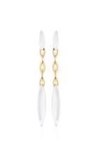Vhernier Fuseau Mother Of Pearl Earrings