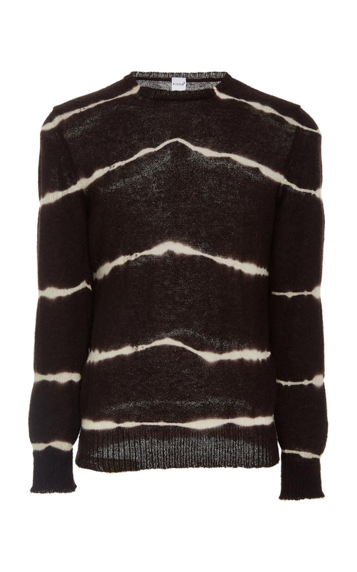Eidos Wavy Stripe Crew Sweater