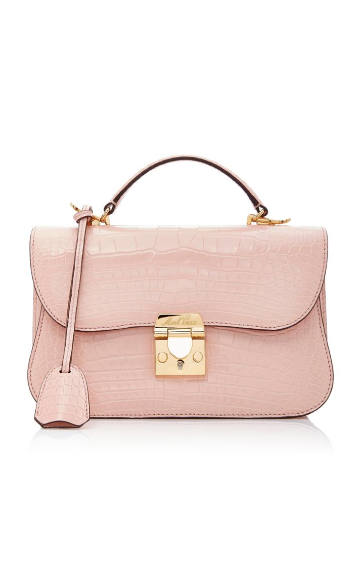 Mark Cross Crocodile Dorothy Bag
