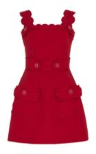 Elie Saab Scalloped Mini Dress