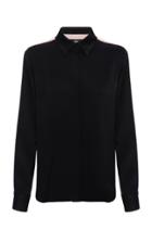 Moda Operandi Alex Perry Rowan Satin Crepe Two Tone Shirt Size: 4
