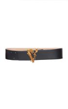 Versace Gold Buckle Waist Belt