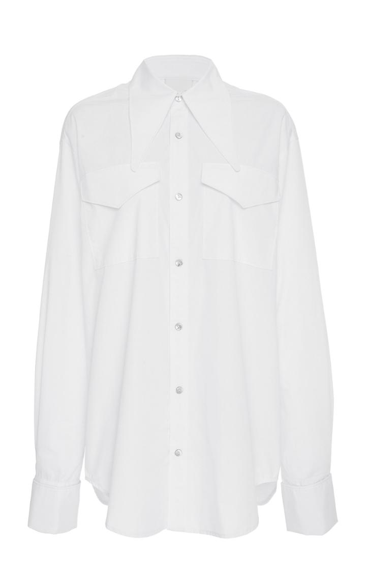 Acler Jennings Button Down Poplin Top