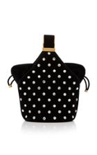Bienen Davis Kit Black Suede Swarovski Tote