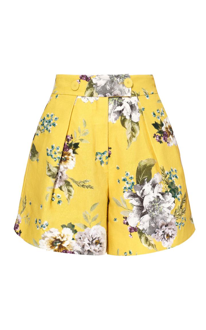 Moda Operandi Erdem Howard Cotton-linen Shorts
