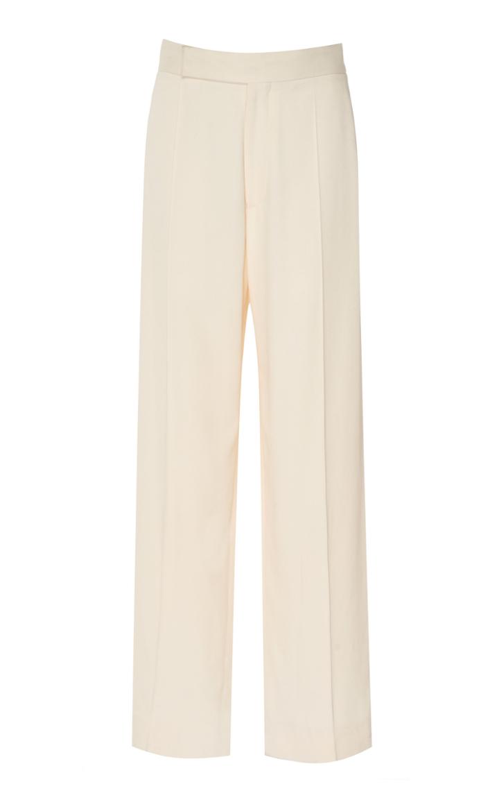 Haider Ackermann High-rise Side Panel Cady Pants