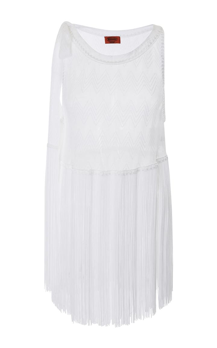 Missoni Mare Fringe Hem Blouse