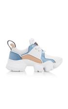 Givenchy Jaw Suede Leather Neoprene And Rubber Sneakers