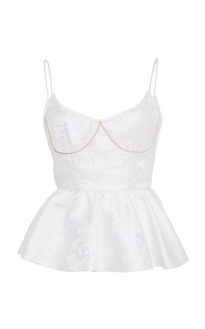 Markarian Corset Peplum Top