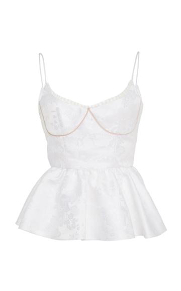 Markarian Corset Peplum Top