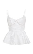 Markarian Corset Peplum Top