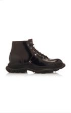 Alexander Mcqueen Leather Boots Size: 40
