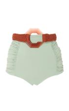 Moda Operandi Johanna Ortiz Captivation Belted Bikini Bottom Size: Xs
