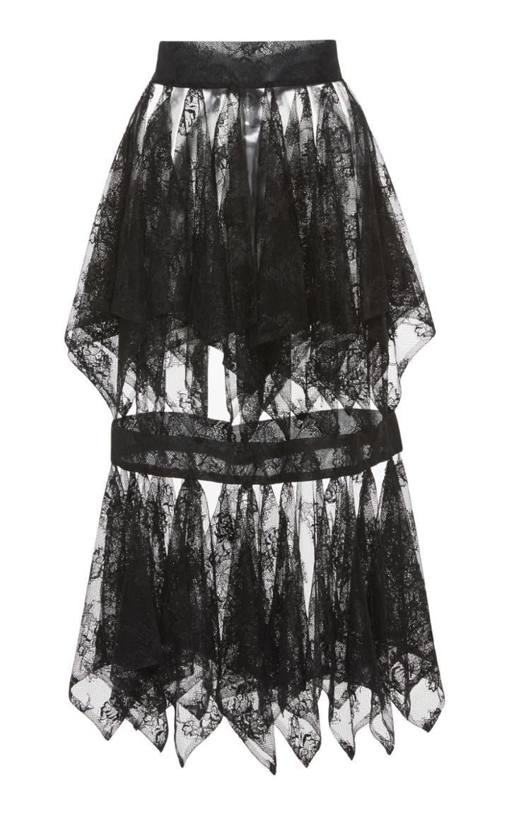 Christopher Kane Rag Lace Skirt