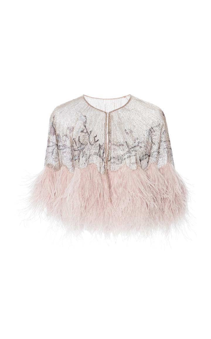 Marchesa Beaded Capelet