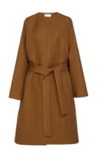 The Row Laurence Belted Wool And Silk-blend Coat
