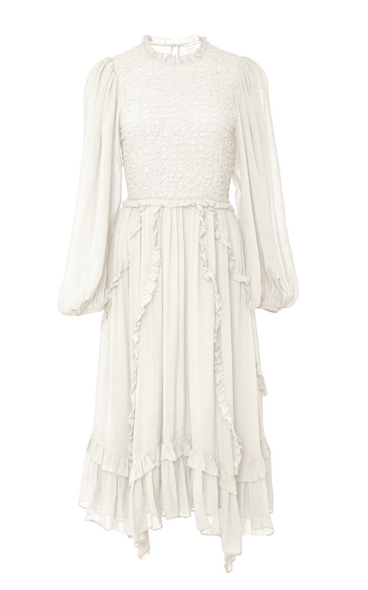 Ulla Johnson Arielle Ruched Dress