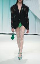 Moda Operandi Yuhan Wang Notched-lapel Lace Blazer
