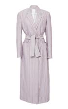 Markarian Stripe Burlap Coat