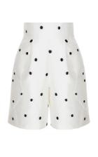 Rasario High-waisted Jacquard Shorts