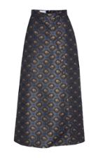 Giuseppe Di Morabito Floral Geometric Jacquard Wrap Skirt