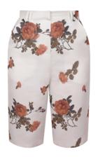Dalood Slim Fit Floral Shorts