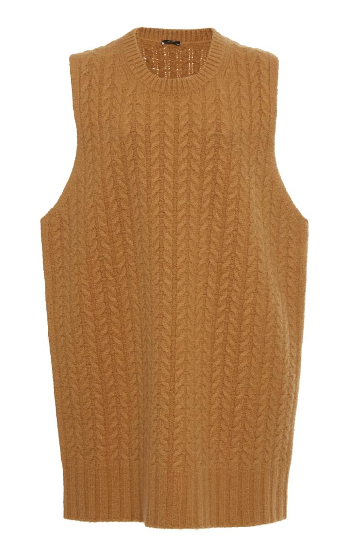 Moda Operandi Joseph Cable-knit Boiled Wool Sweater Vest
