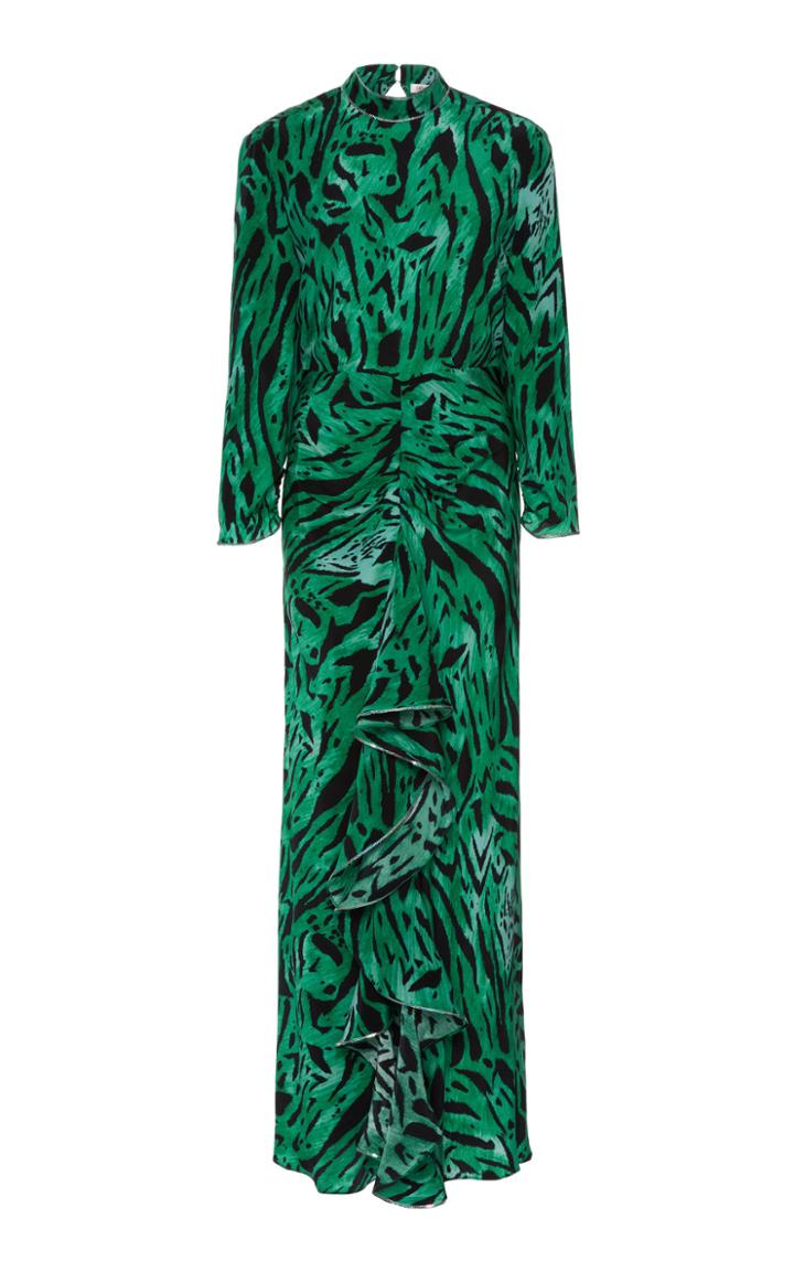 Rixo London Lucy Long Sleeve Dress