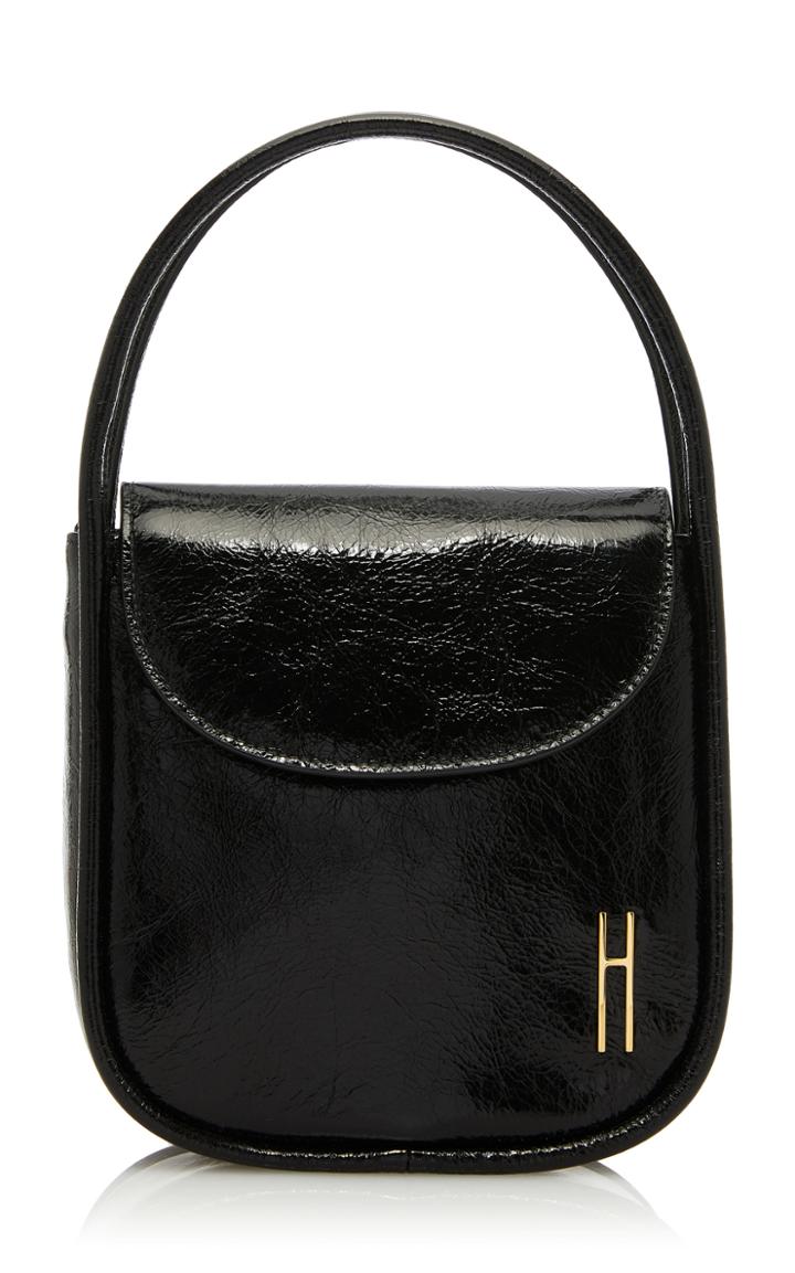 Hayward Lucy Patent Leather Shoulder Bag