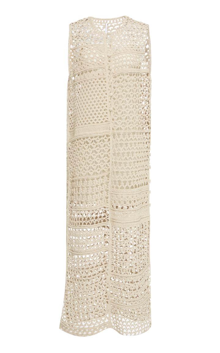 Rosetta Getty Crochet Cotton-blend Tunic
