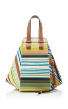 Loewe Hammock Canvas And Calf Leather Bag