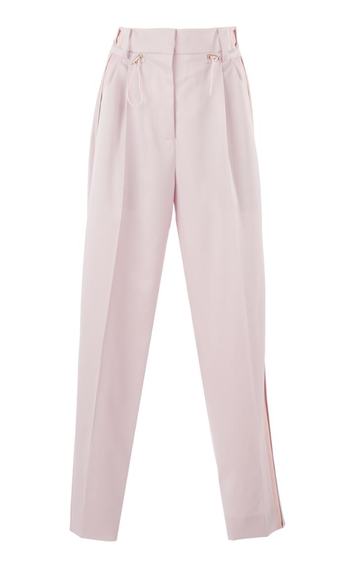 Peter Pilotto Wool Satin Straight Trousers