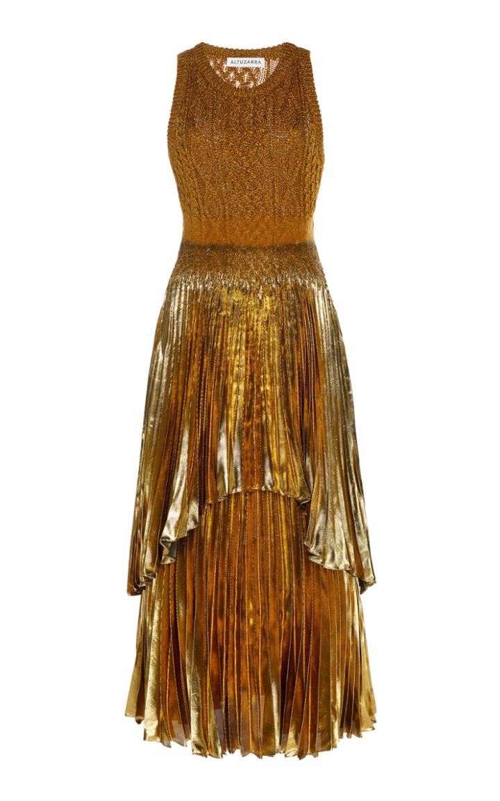 Altuzarra Mishka Lurex Knit Dress