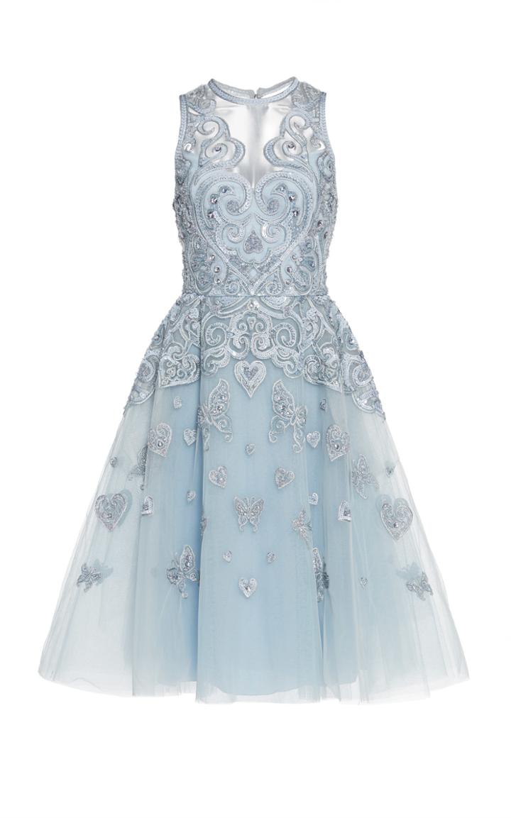 Elie Saab Embroidered Dress