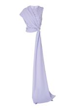 Christian Siriano Crystal Side Sash Blouse