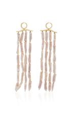 Joanna Laura Constantine Gold-plated And Pearl Dangling Earrings