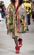 Maison Margiela Refractive Foil Xl Puffer Coat