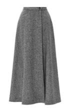 Tome Fine Tweed A-line Skirt