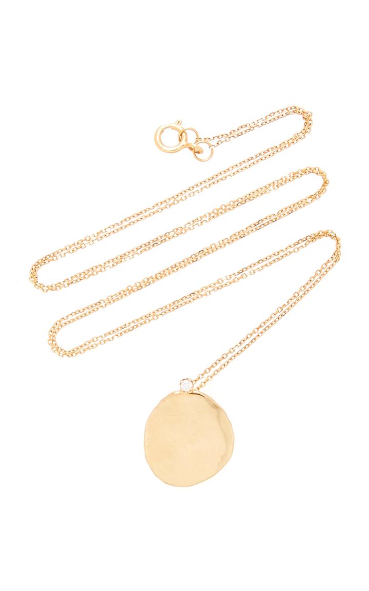 Wwake Gold And Diamond Necklace