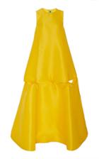 Jonathan Cohen A-line Tie Detail Gown