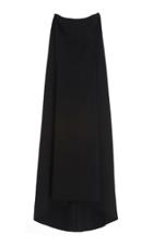 Victoria Beckham Sequin-trimmed Strapless Crepe Midi Dress