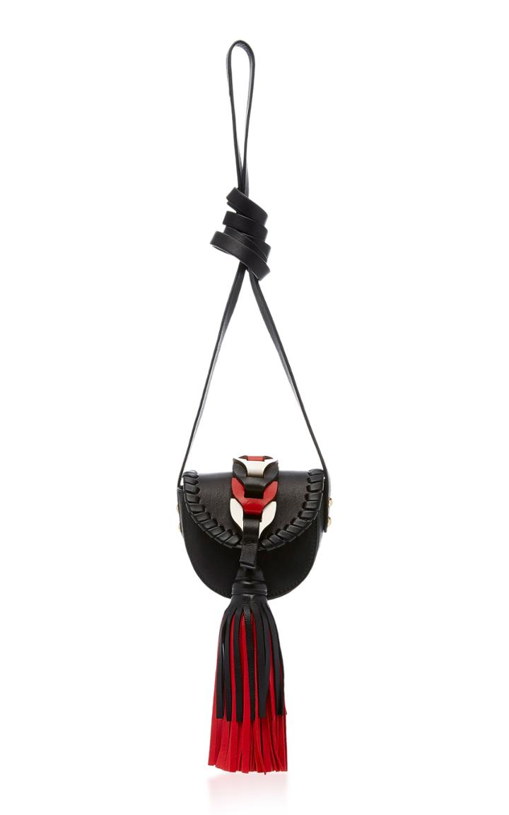 Red Valentino Crossbody With Ombre Tassel